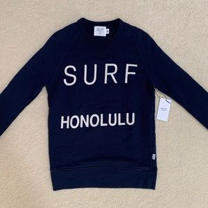 Salvage Public Navy Crewneck Sweatshirt